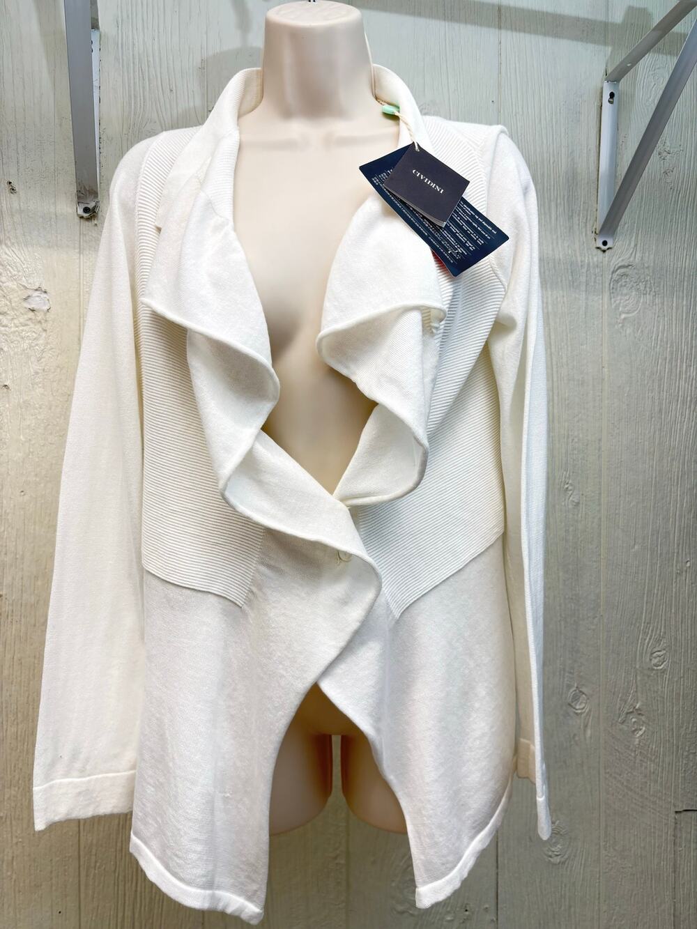 NEW with Tags! Cividini Italian Luxury Cream Sweater